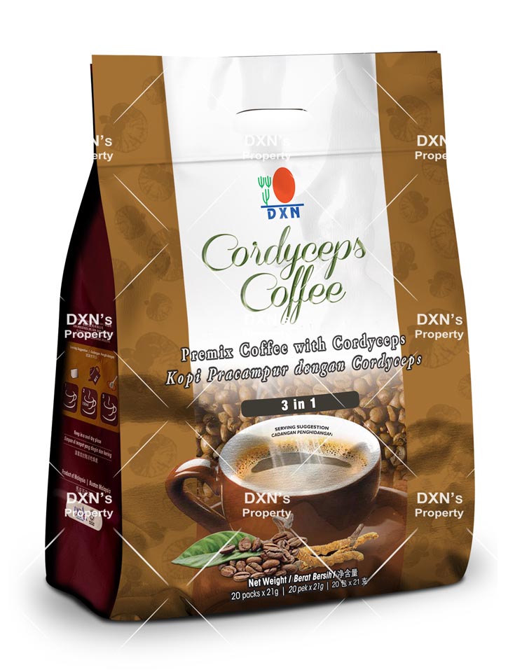 Café DXN Cordyceps 3 en 1